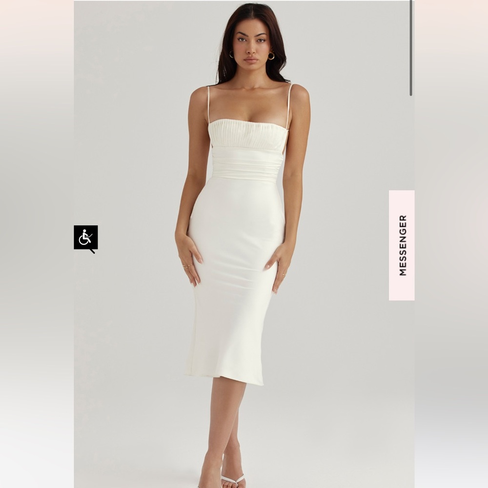 house of bc lois midi dress NWT